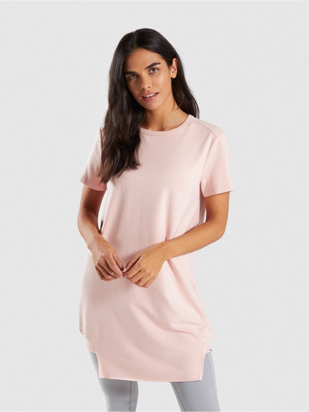 Gymshark Slounge Crescent T-Shirt Dress